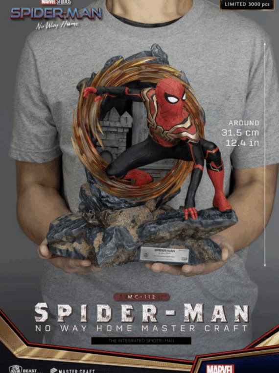 Beast Kingdom Spider-Man No Way Home the Integrated Spider-Man master craft statue