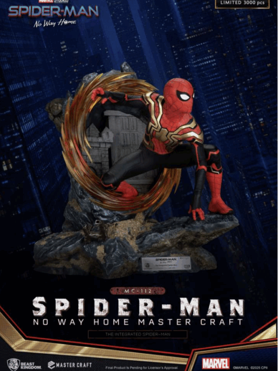 Beast Kingdom Spider-Man No Way Home the Integrated Spider-Man master craft statue