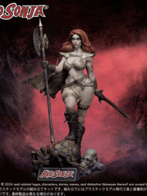 X Plus Red Sonja 1/8 scale plastic model kit pvc 27 cm