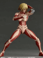 Kaiyodo Revoltech amazing yamaguchi Attack on Titan Female Titan action figure pvc