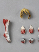 Kaiyodo Revoltech amazing yamaguchi Attack on Titan Female Titan action figure pvc