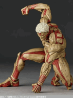 Kaiyodo Revoltech amazing yamaguchi Attack on Titan Armored Titan action figure pvc 17 cm