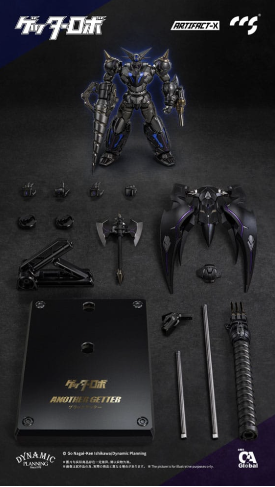 Ccs Toys Artifact-X Series Action Figure Another Getter 20 cm abs/metallo