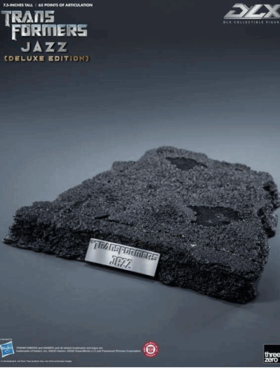 Threezero Transformers dlx Jazz deluxe edition robot 19 cm abs/metallo