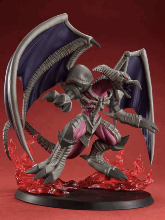 Megahouse Monsters chronicle Yu-Gi-Oh! duel monsters gx Black Skull Dragon 12 cm