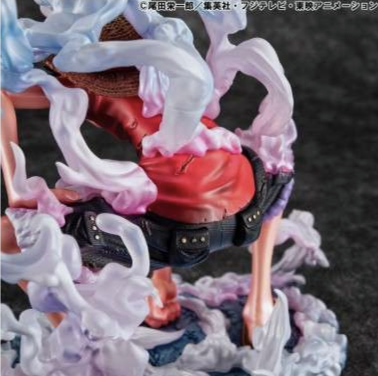 Megahouse One piece p.o.p Monkey d. Luffy Gear 2 limited edition statue