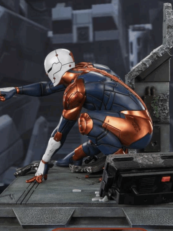 First4Figures Metal Gear Solid Cyborg Ninja (gray fox) Resin Statue 57 cm