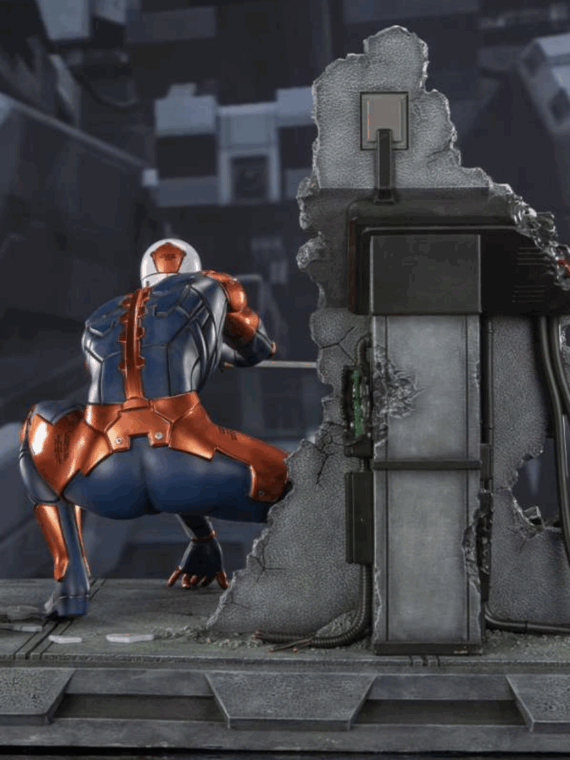 First4Figures Metal Gear Solid Cyborg Ninja (gray fox) Resin Statue 57 cm