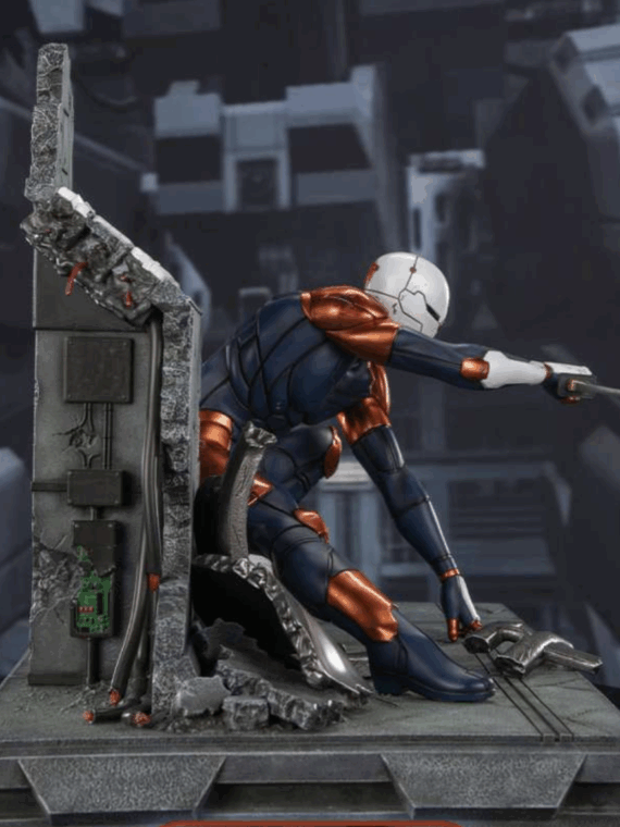 First4Figures Metal Gear Solid Cyborg Ninja (gray fox) Resin Statue 57 cm