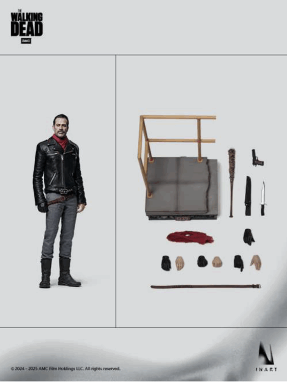 Inart The Walking Dead season 8 Negan Smith 1/6 collectible figure 37 cm