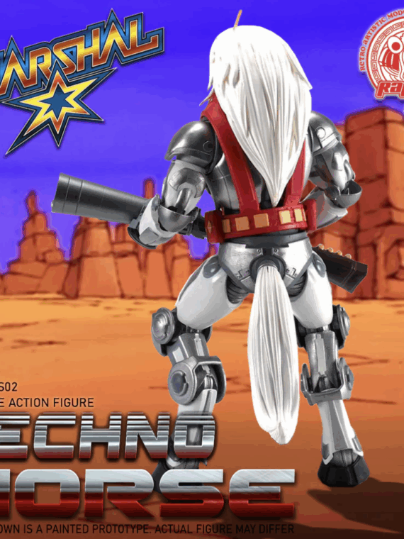 Ramen Toy 1/12 TMS02 The Marshal BraveStarr Techno Horse action figure 22cm