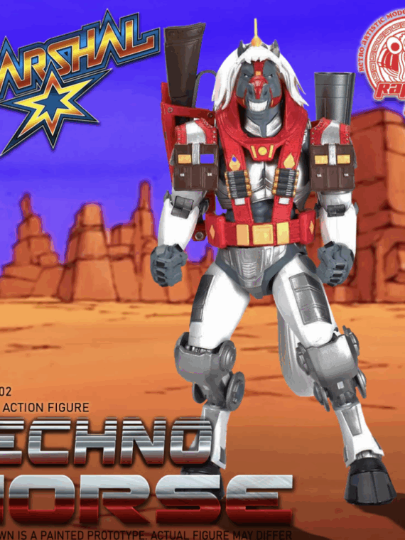 Ramen Toy 1/12 TMS02 The Marshal BraveStarr Techno Horse action figure 22cm