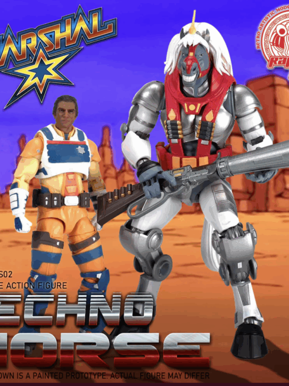 Ramen Toy 1/12 TMS02 The Marshal BraveStarr Techno Horse action figure 22cm