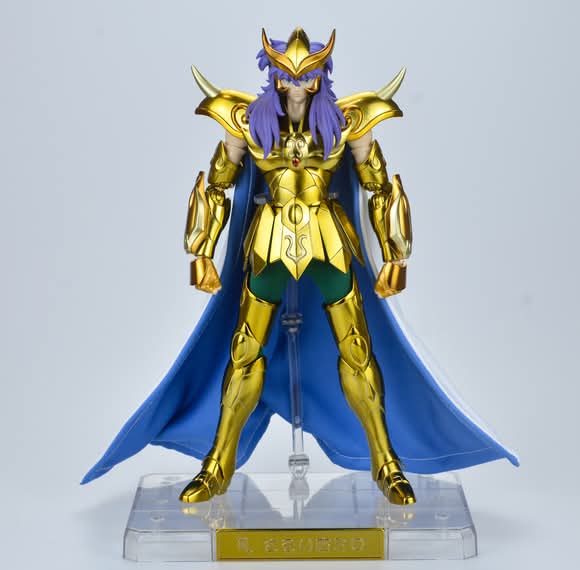 MST studio Saint Seiya Milo dello scorpione Gold Saint 24 cm pvc/metallo