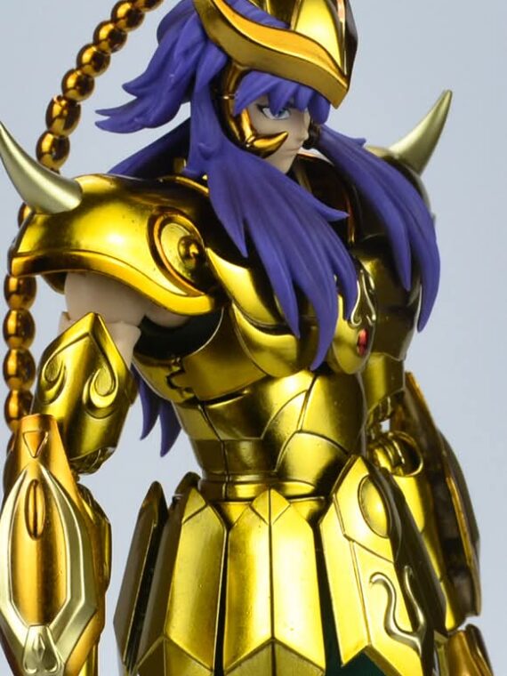 MST studio Saint Seiya Milo dello scorpione Gold Saint 24 cm pvc/metallo