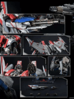 Threezero Transformers Bumblebee dlx Starscream action figure abs/metallo 27 cm