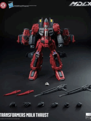 Threezero Transformers Thrust MDLX robot action figure 20 cm abs/metallo