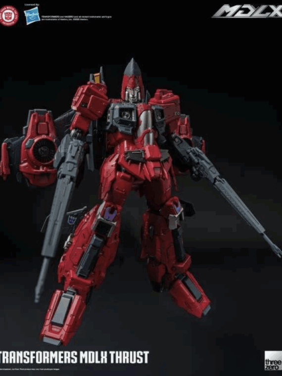 Threezero Transformers Thrust MDLX robot action figure 20 cm abs/metallo