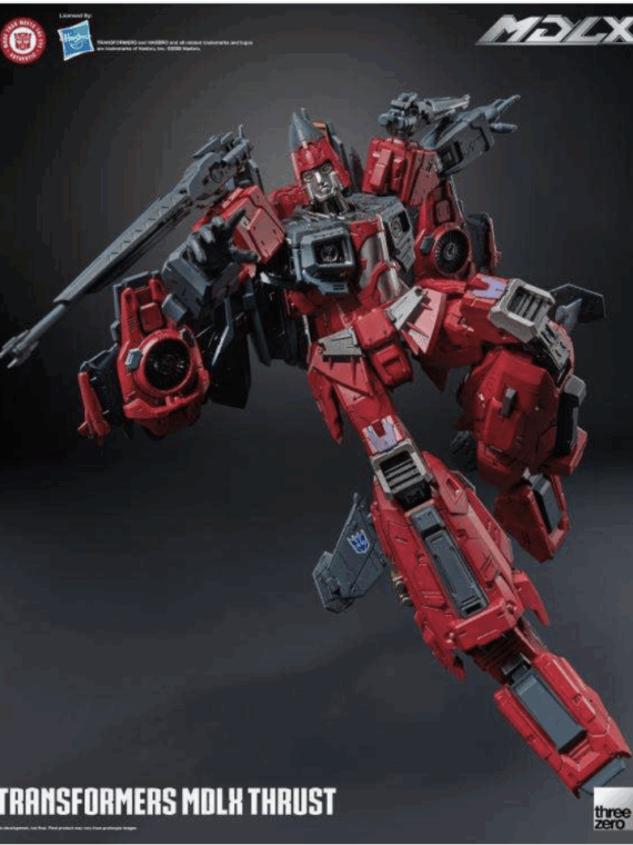 Threezero Transformers Thrust MDLX robot action figure 20 cm abs/metallo