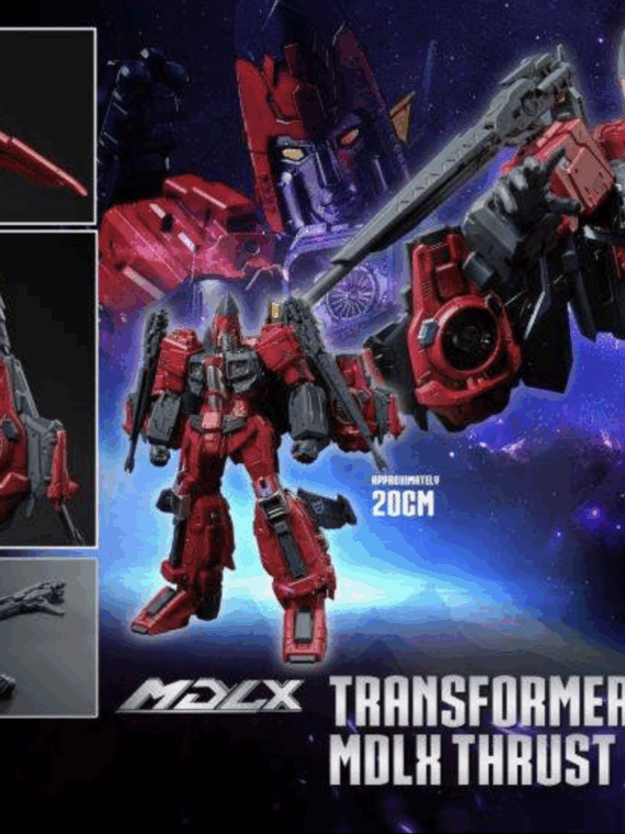 Threezero Transformers Thrust MDLX robot action figure 20 cm abs/metallo