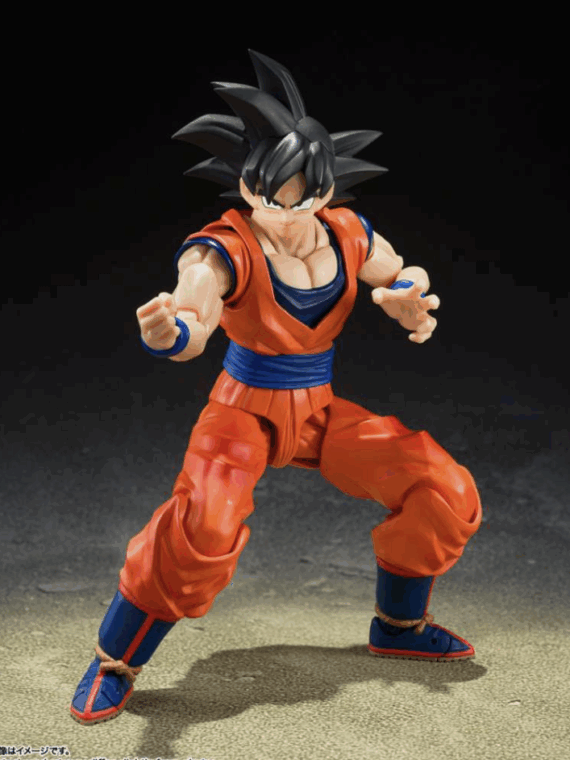 Bandai Dragon Ball Z Son Goku kind-hearted saiyan sh Figurarts action figure pvc