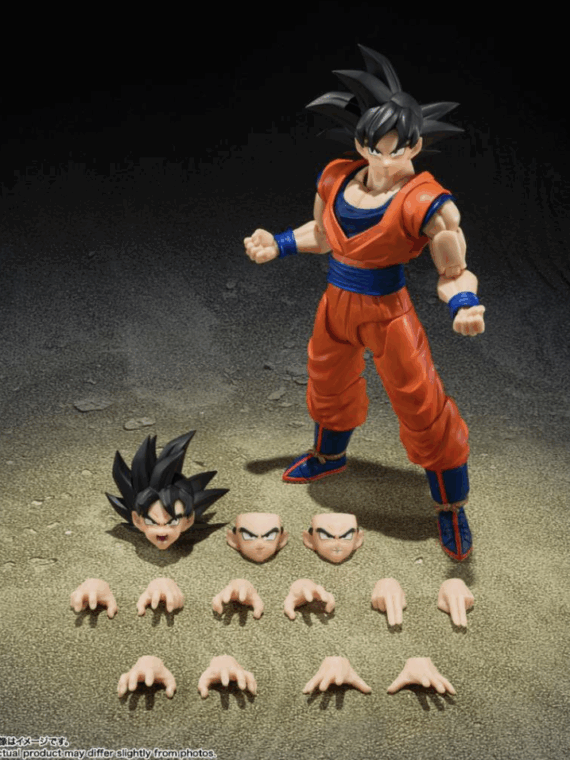 Bandai Dragon Ball Z Son Goku kind-hearted saiyan sh Figurarts action figure pvc