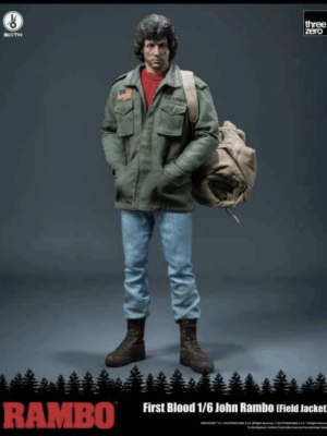 Threezero Rambo First Blood John Rambo field jacket 1/6 figure doll 31 cm