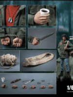 Threezero Rambo First Blood John Rambo field jacket 1/6 figure doll 31 cm