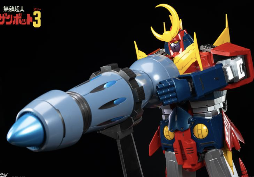 King Arts Invincible Super Man Zambot 3 robot trasformabile 33 cm abs, metallo