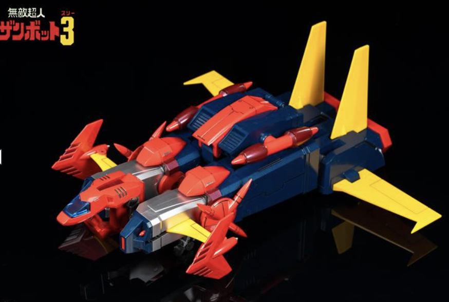 King Arts Invincible Super Man Zambot 3 robot trasformabile 33 cm abs, metallo