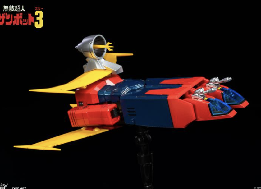 King Arts Invincible Super Man Zambot 3 robot trasformabile 33 cm abs, metallo