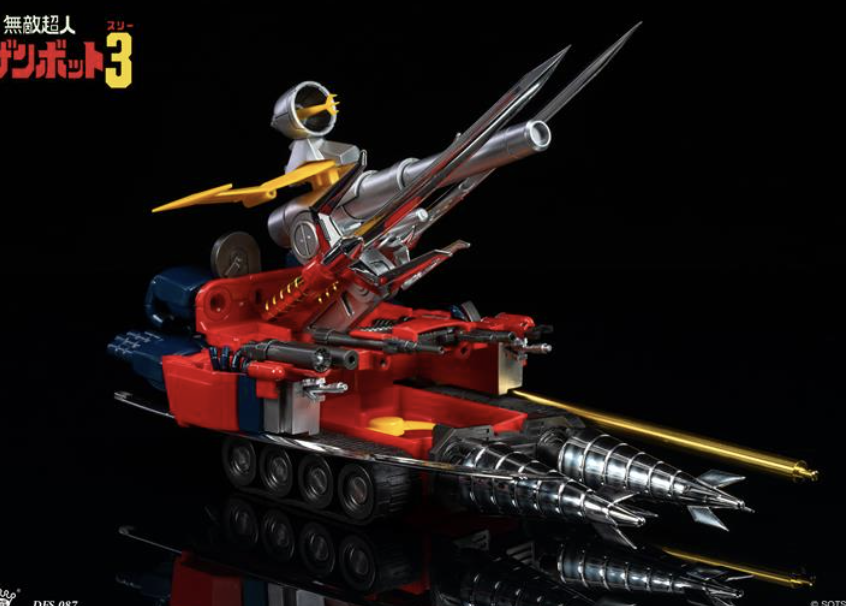 King Arts Invincible Super Man Zambot 3 robot trasformabile 33 cm abs, metallo