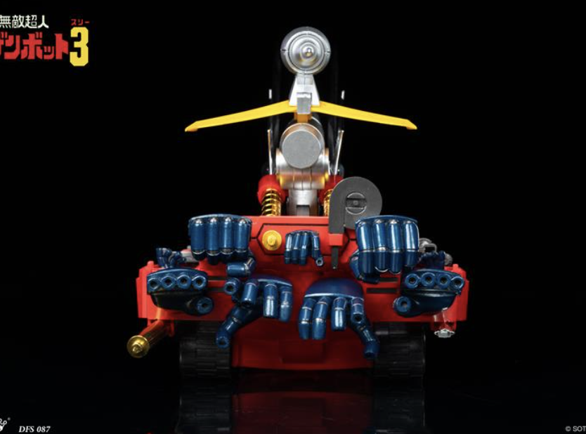 King Arts Invincible Super Man Zambot 3 robot trasformabile 33 cm abs, metallo