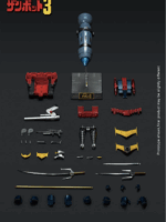 King Arts Invincible Super Man Zambot 3 robot trasformabile 33 cm abs, metallo