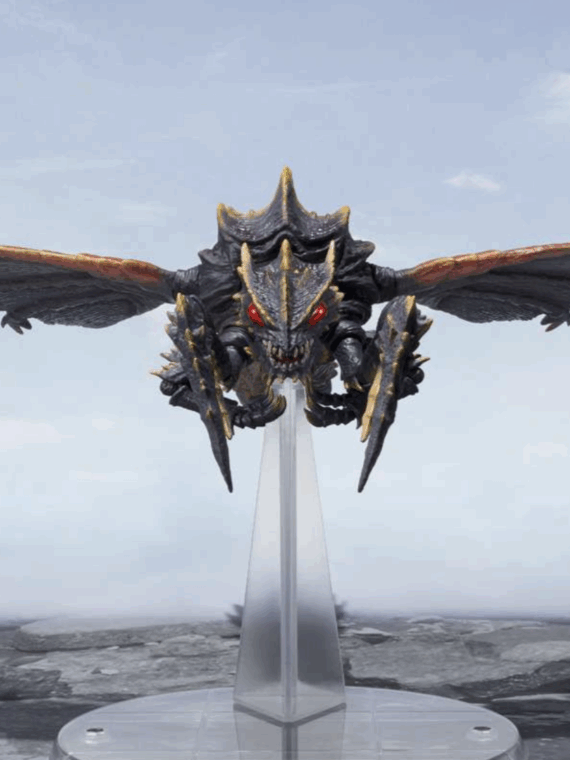 Bandai Godzilla Megaguirus evolution set Monsterarts action figure pvc