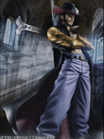 Megahouse One piece p.o.p. limited hawk eye Dracule Mihawk ver.r statue pvc