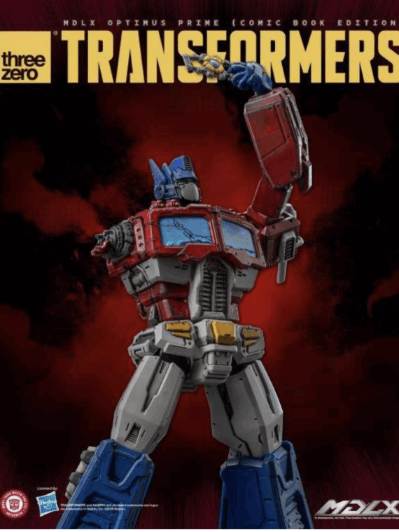 Threezero Transformers mdlx Optimus Prime (comic book edition) action figure 17 cm
