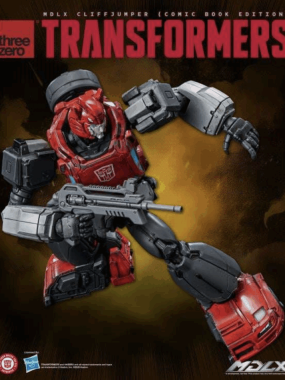 Threezero Transformers mdlx Cliffjumper (comic book edition) action figure 12 cm