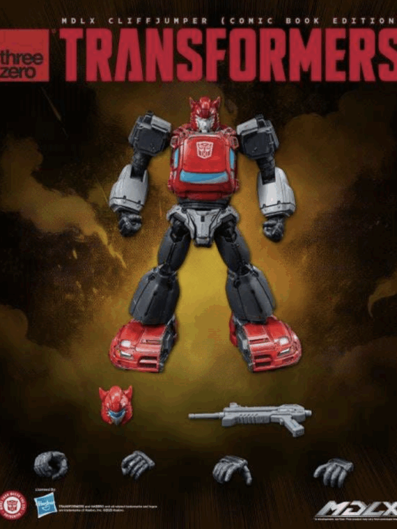 Threezero Transformers mdlx Cliffjumper (comic book edition) action figure 12 cm