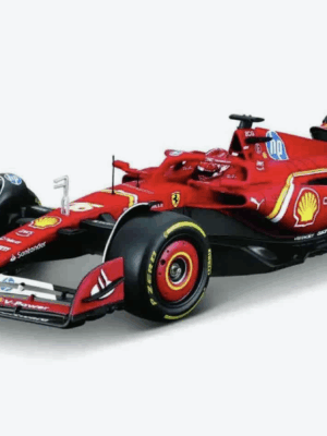 Burago Ferrari f1 sf-24 - n.16 Charles Leclerc with helmet model kit 1:24