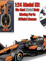 Burago Mclaren f1 mcl38 - Lando Norris with helmet - model kit 1:24 model kit
