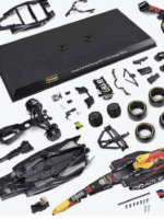 Burago Red bull f1 rb19 - Max Verstappen with helmet - model kit 1:24 pvc/metallo