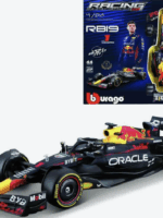 Burago Red bull f1 rb19 - Max Verstappen with helmet - model kit 1:24 pvc/metallo
