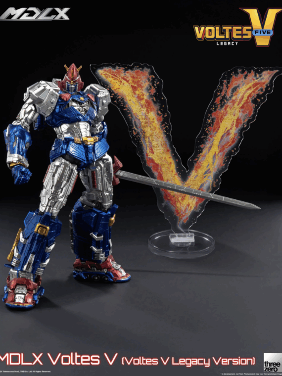 Threezero Voltes V: Legacy MDLX Voltes V (versione Legacy Voltes V) robot 15 cm