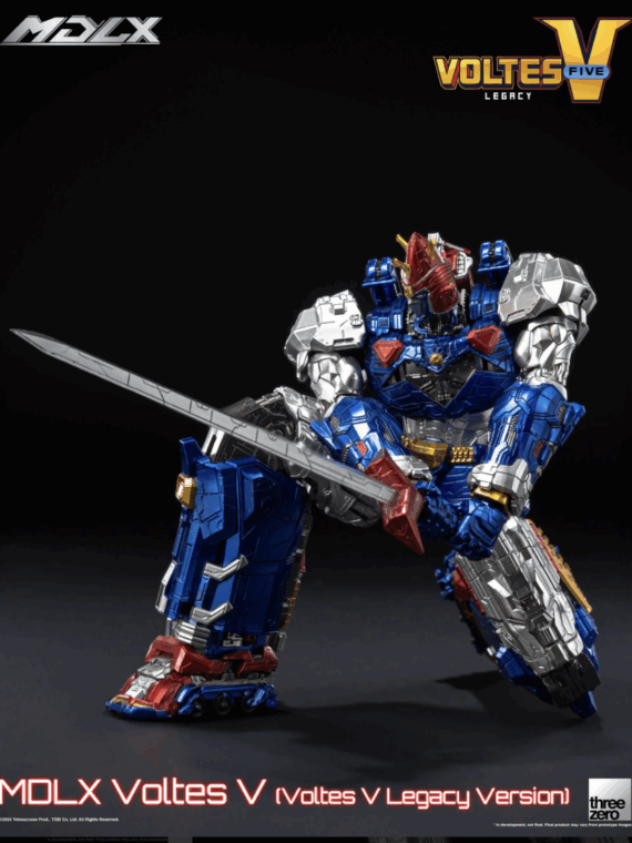 Threezero Voltes V: Legacy MDLX Voltes V (versione Legacy Voltes V) robot 15 cm