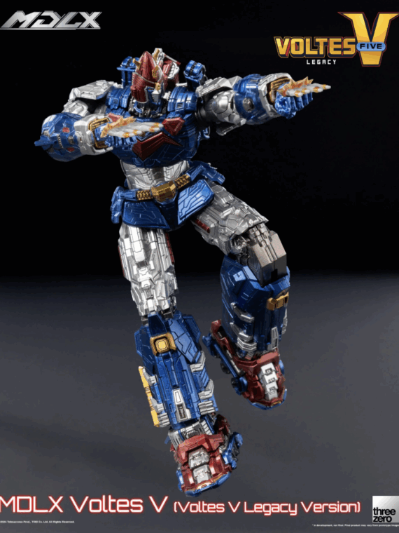 Threezero Voltes V: Legacy MDLX Voltes V (versione Legacy Voltes V) robot 15 cm