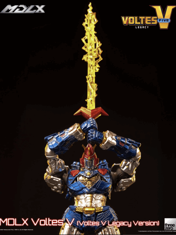 Threezero Voltes V: Legacy MDLX Voltes V (versione Legacy Voltes V) robot 15 cm