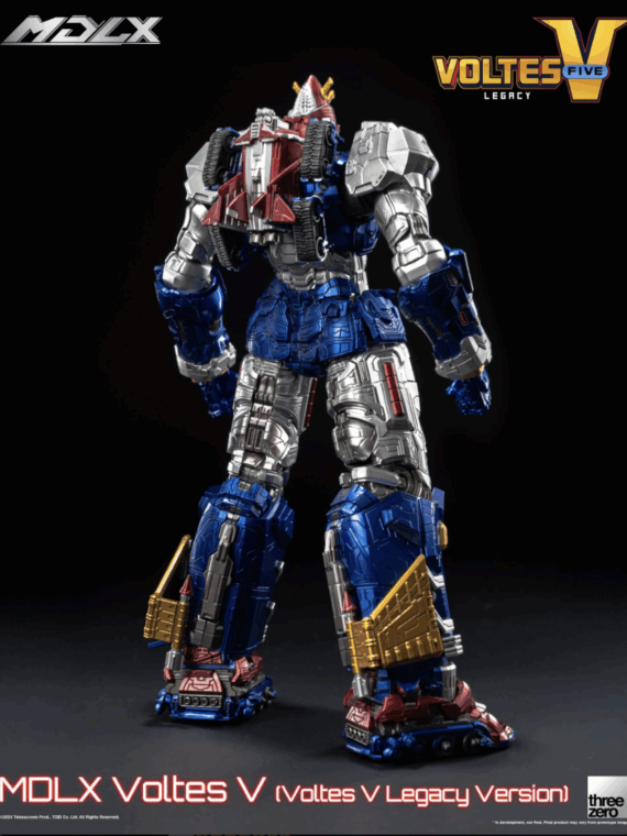 Threezero Voltes V: Legacy MDLX Voltes V (versione Legacy Voltes V) robot 15 cm