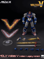 Threezero Voltes V: Legacy MDLX Voltes V (versione Legacy Voltes V) robot 15 cm
