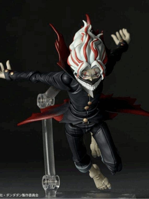 Kaiyodo Dandadan Okarun Transformed revoltech action figure 1/12 pvc